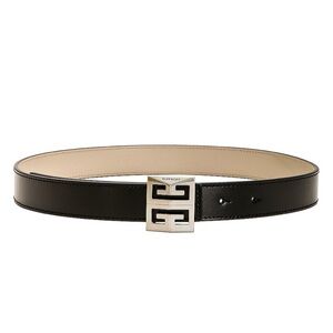 Givenchy 26mm Reversible Black Buckle Belt
